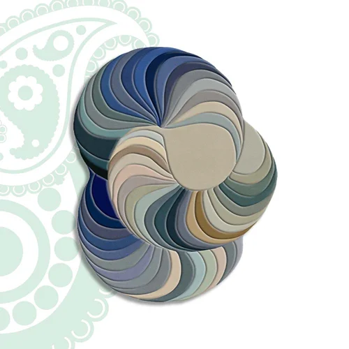 فرش ابریشم ماشینی مدرن کد SM-1012