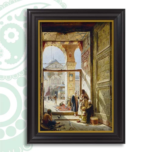 تابلو فرش طرح نگهبان کد TS-2580