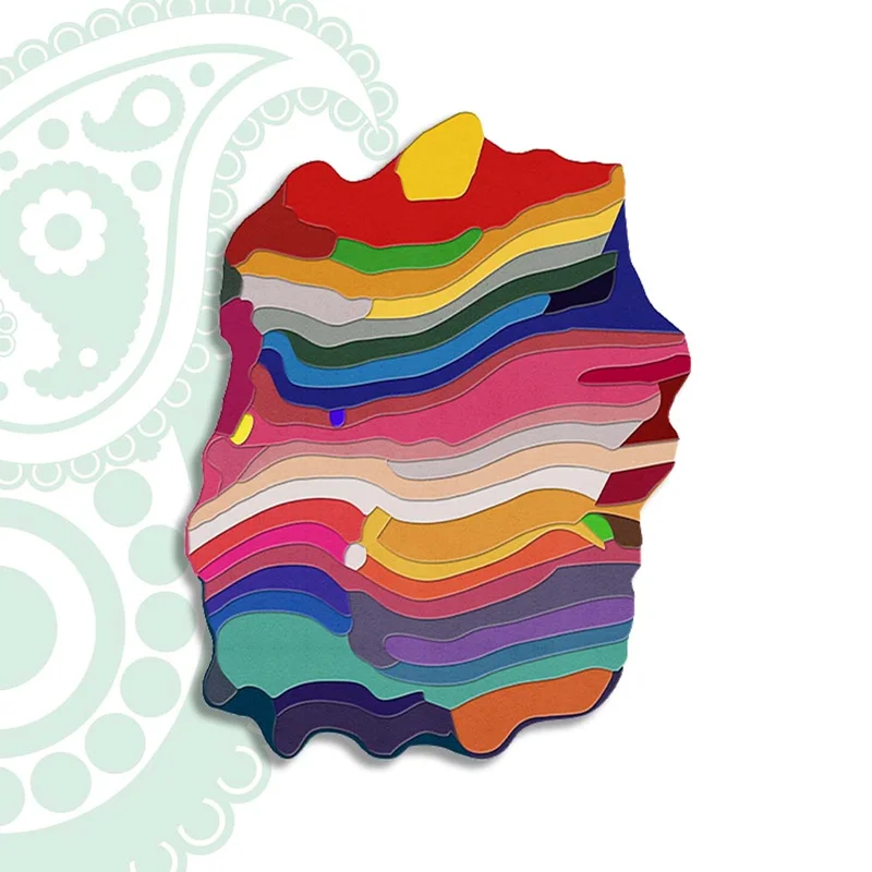 فرش ابریشم ماشینی مدرن کد SM-1001