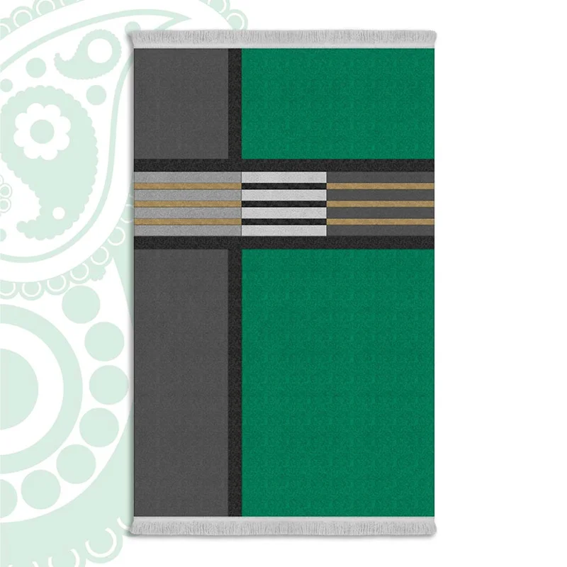 فرش ابریشم ماشینی یکرو کد SO-1374