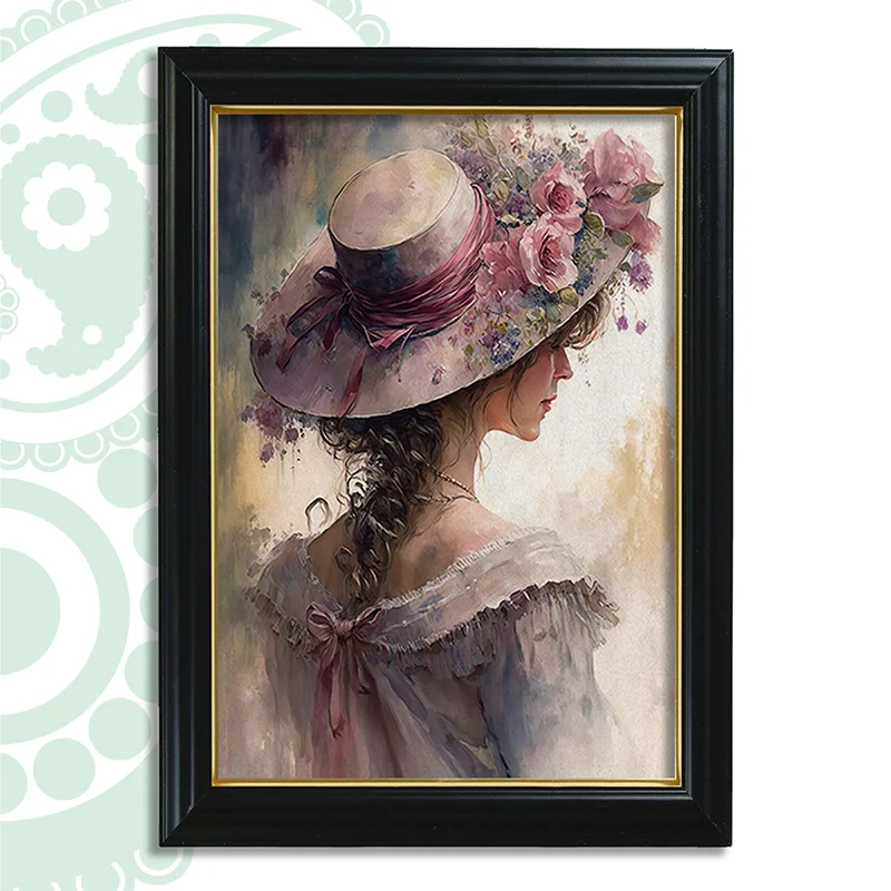 تابلو فرش طرح رمانس کد TS-1131