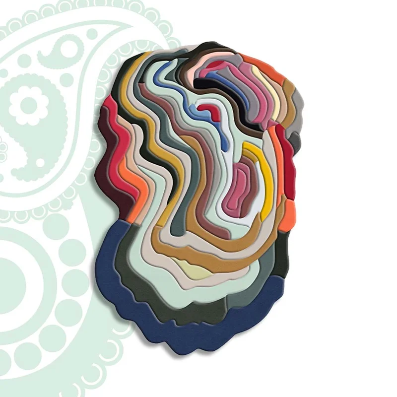 فرش ابریشم ماشینی مدرن کد SM-1015