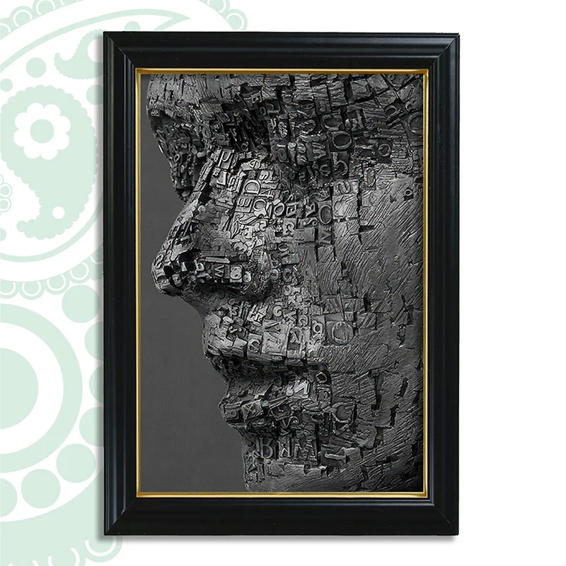 تابلو فرش طرح چهره کد TS-1013